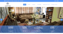 Desktop Screenshot of cimamed.com.br